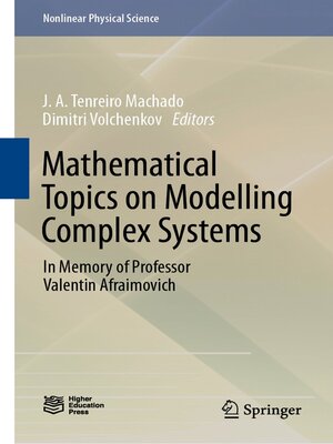cover image of Mathematical Topics on Modelling Complex Systems